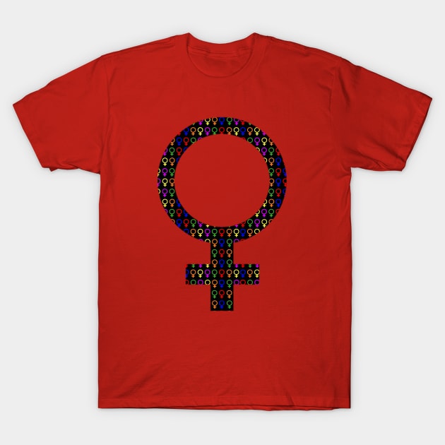 Female symbol T-Shirt by Scar